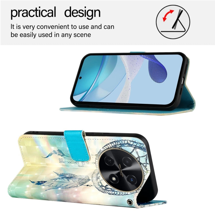 For Huawei nova 12i Global 3D Painting Horizontal Flip Leather Phone Case