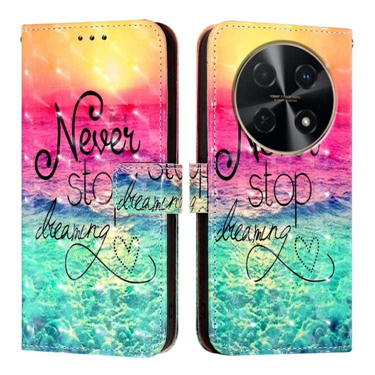 For Huawei nova 12i Global 3D Painting Horizontal Flip Leather Phone Case