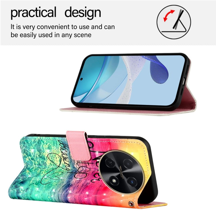 For Huawei nova 12i Global 3D Painting Horizontal Flip Leather Phone Case