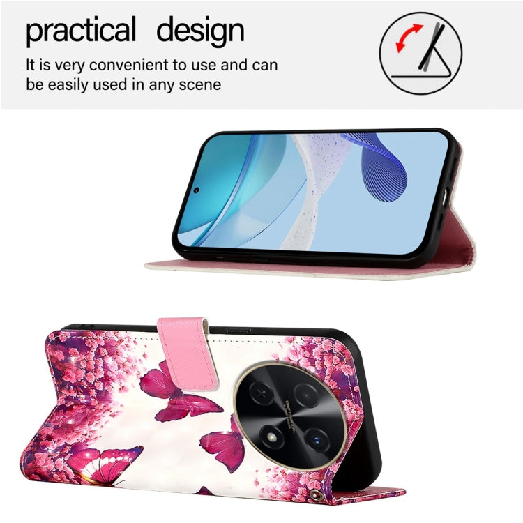 For Huawei nova 12i Global 3D Painting Horizontal Flip Leather Phone Case