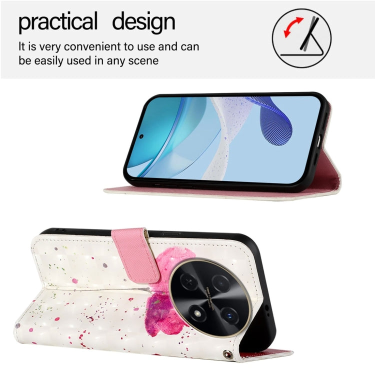 For Huawei nova 12i Global 3D Painting Horizontal Flip Leather Phone Case
