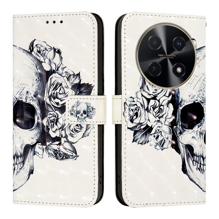 For Huawei nova 12i Global 3D Painting Horizontal Flip Leather Phone Case