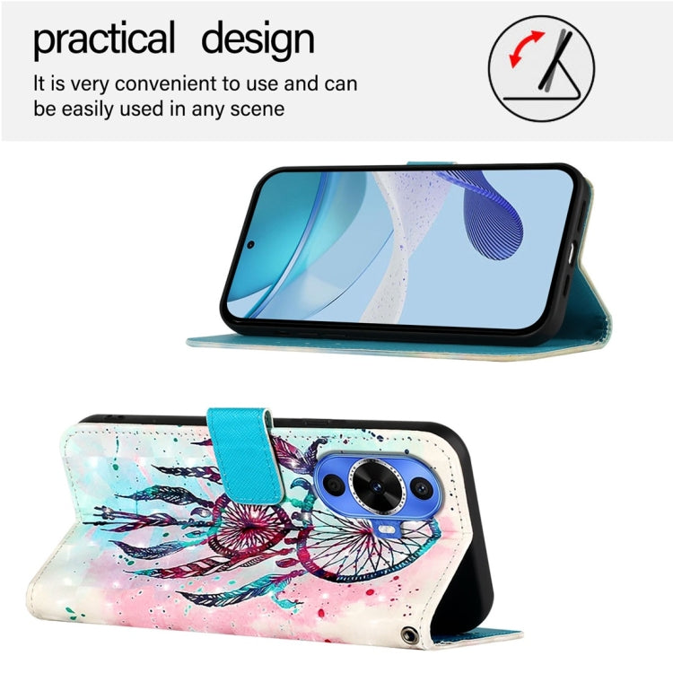 For Huawei nova 12s Global 3D Painting Horizontal Flip Leather Phone Case