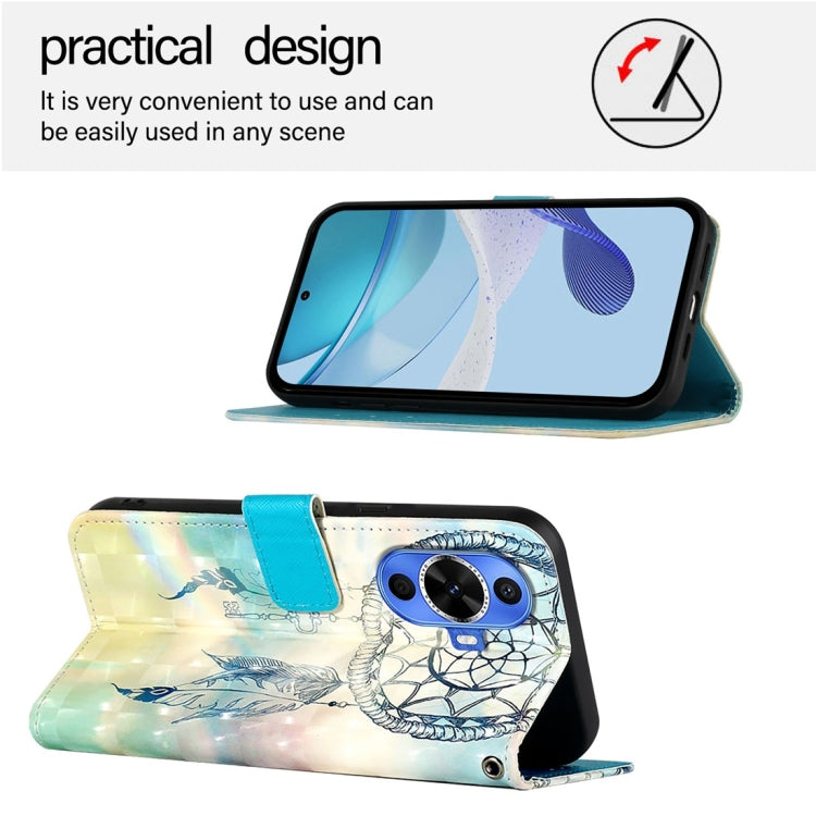 For Huawei nova 12s Global 3D Painting Horizontal Flip Leather Phone Case