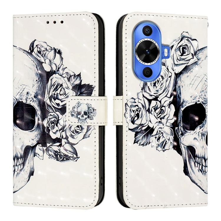 For Huawei nova 12s Global 3D Painting Horizontal Flip Leather Phone Case