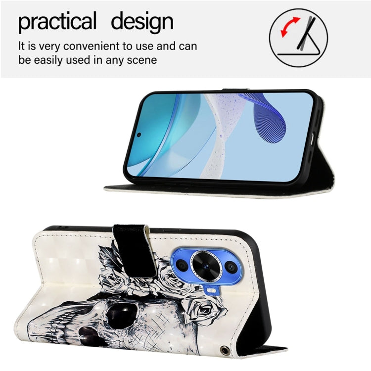 For Huawei nova 12s Global 3D Painting Horizontal Flip Leather Phone Case