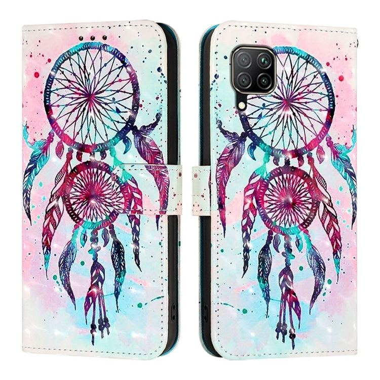 For Huawei P40 Lite 4G / Nova 6 SE 3D Painting Horizontal Flip Leather Phone Case