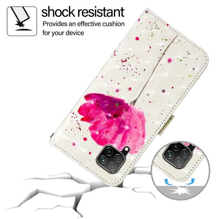 For Huawei P40 Lite 4G / Nova 6 SE 3D Painting Horizontal Flip Leather Phone Case