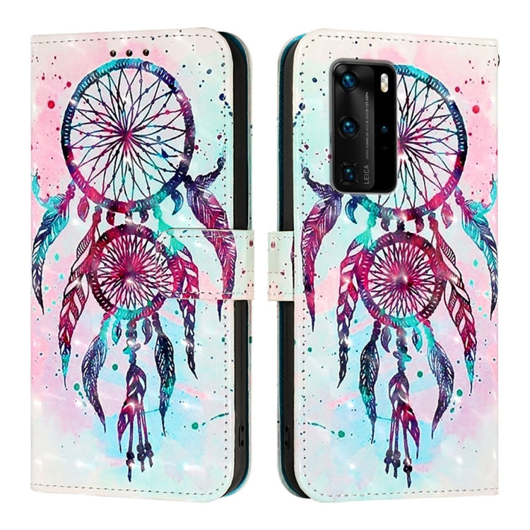 For Huawei P40 Pro 3D Painting Horizontal Flip Leather Phone Case