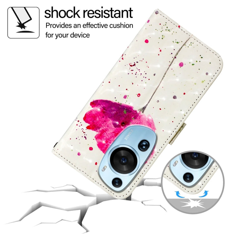 For Huawei P60 Art 3D Painting Horizontal Flip Leather Phone Case