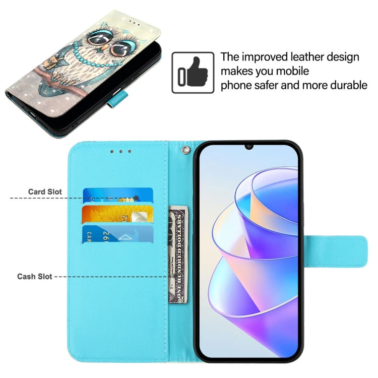 For Huawei Pura 70 3D Painting Horizontal Flip Leather Phone Case