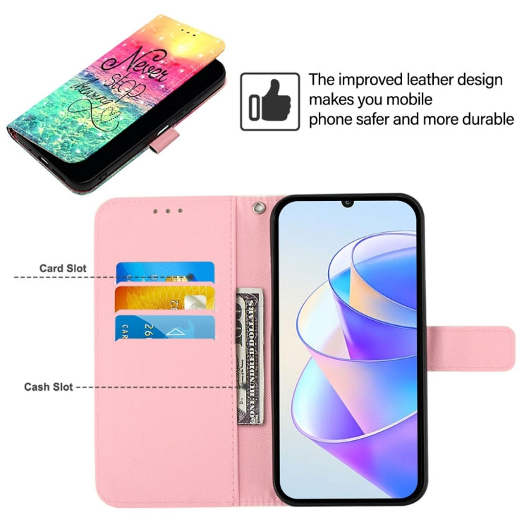 For Huawei Pura 70 3D Painting Horizontal Flip Leather Phone Case