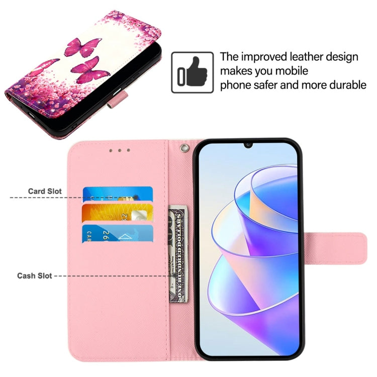 For Huawei Pura 70 3D Painting Horizontal Flip Leather Phone Case