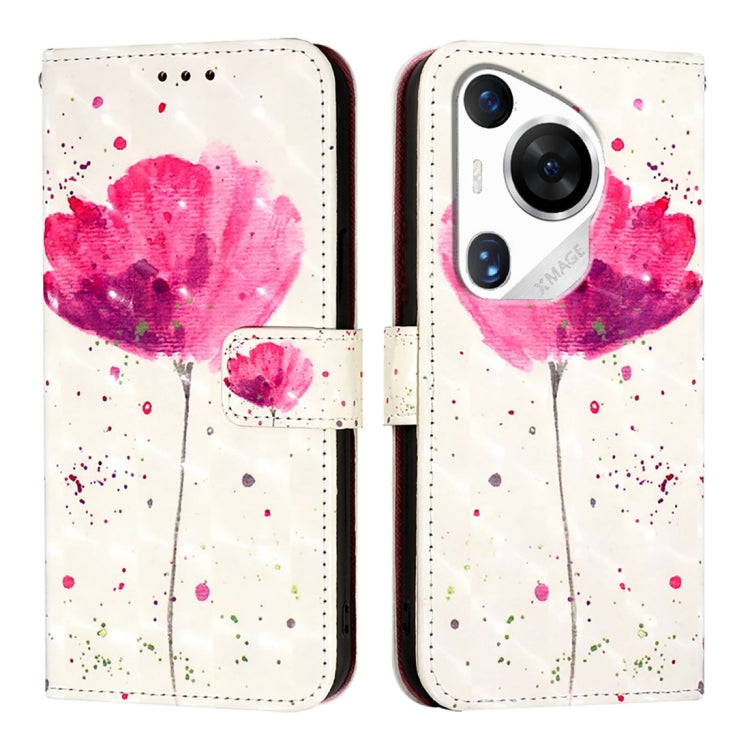 For Huawei Pura 70 Pro 3D Painting Horizontal Flip Leather Phone Case