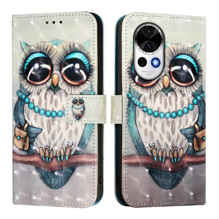 For Huawei nova 13 / nova 12 3D Painting Horizontal Flip Leather Phone Case