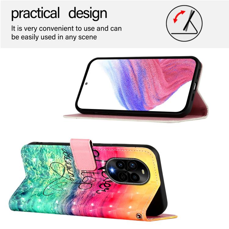 For Huawei nova 13 Pro 3D Painting Horizontal Flip Leather Phone Case