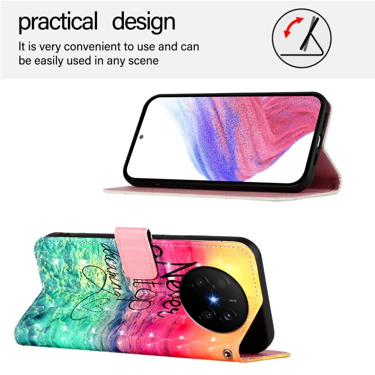 For Huawei Mate 70 Air 3D Painting Horizontal Flip Leather Phone Case