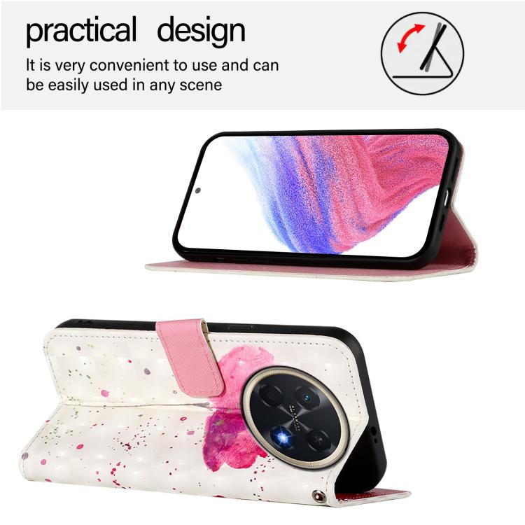 For Huawei Pura 90 Pro Max 3D Painting Horizontal Flip Leather Phone Case