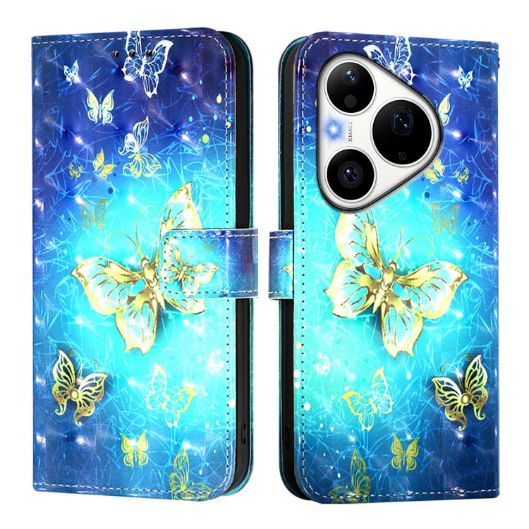 For Huawei Pura 90 Pro 3D Painting Horizontal Flip Leather Phone Case