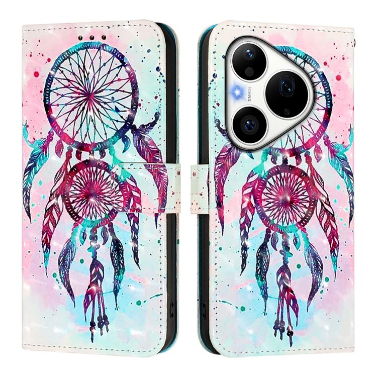 For Huawei Pura 90 Pro 3D Painting Horizontal Flip Leather Phone Case