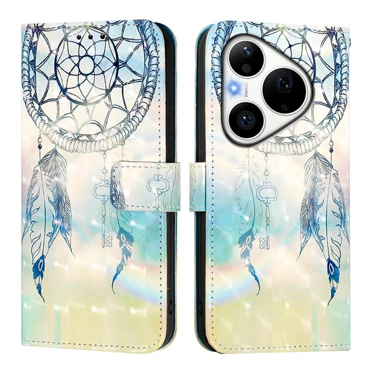 For Huawei Pura 90 Pro 3D Painting Horizontal Flip Leather Phone Case