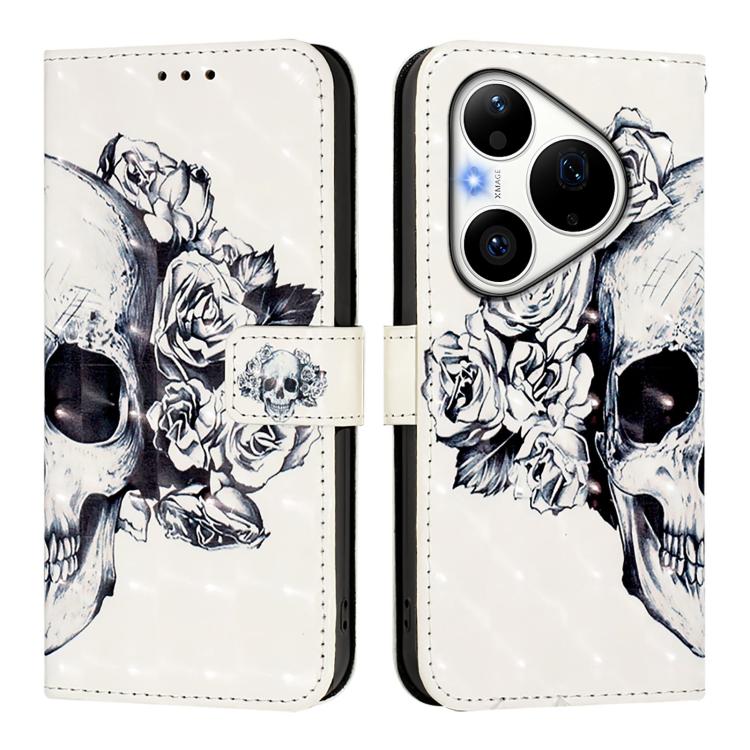 For Huawei Pura 90 Pro 3D Painting Horizontal Flip Leather Phone Case