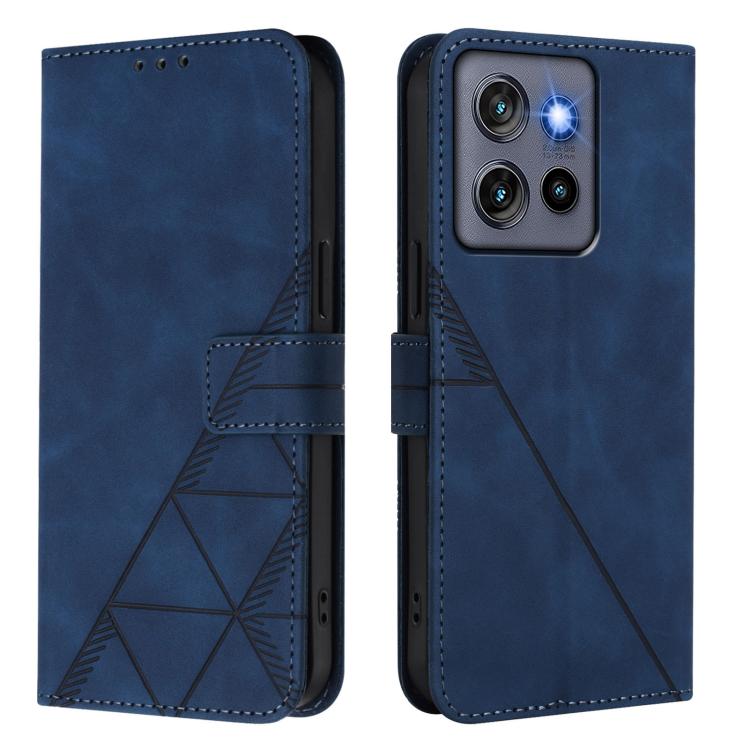 For Motorola Moto G Stylus  5G 2025 Crossbody 3D Embossed Flip Leather Phone Case