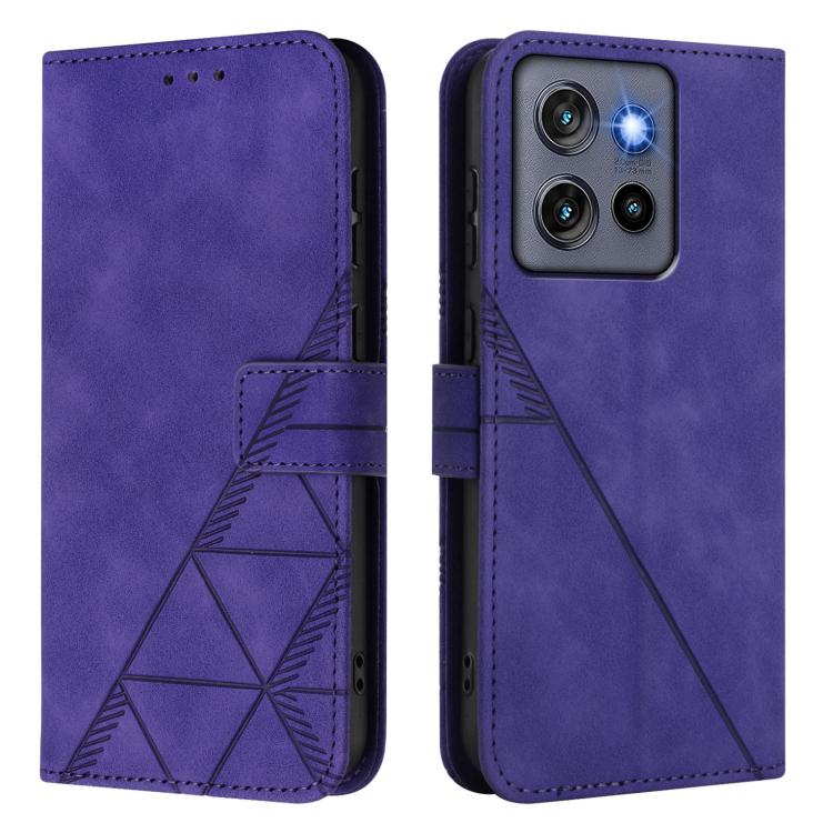 For Motorola Moto G Stylus  5G 2025 Crossbody 3D Embossed Flip Leather Phone Case