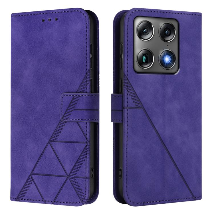 For Motorola Moto X70 Air Pro 5G Crossbody 3D Embossed Flip Leather Phone Case