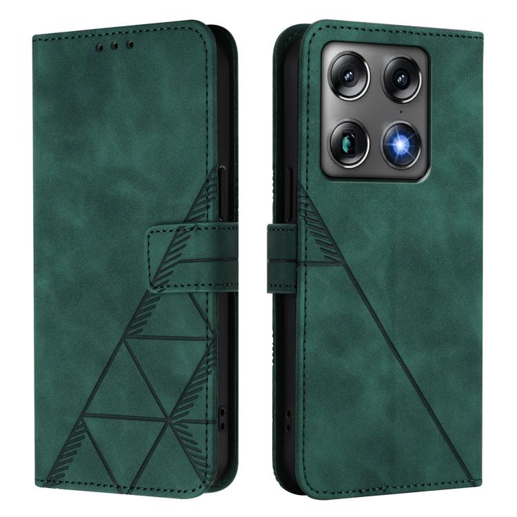 For Motorola Moto X70 Air Pro 5G Crossbody 3D Embossed Flip Leather Phone Case