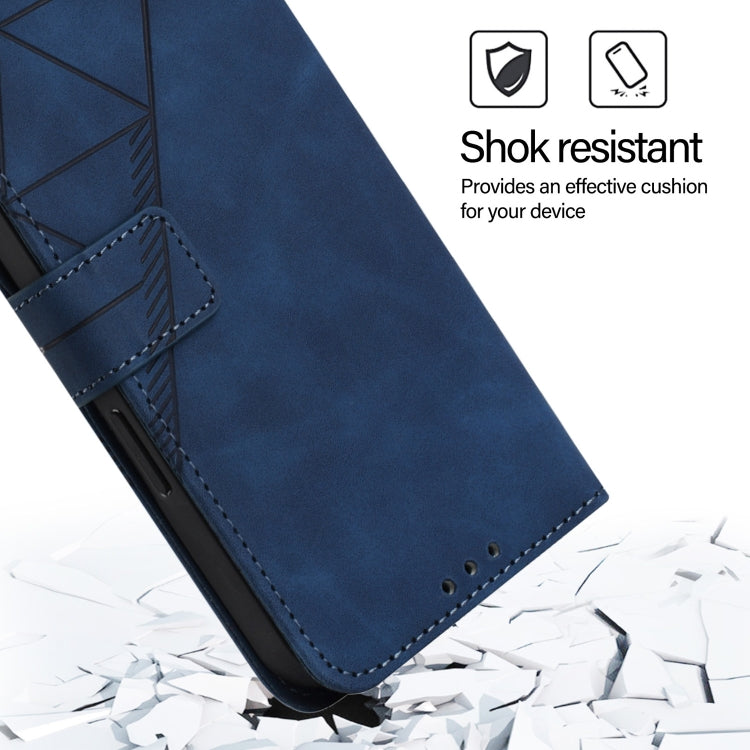 For OPPO A92s 5G Crossbody 3D Embossed Flip Leather Phone Case