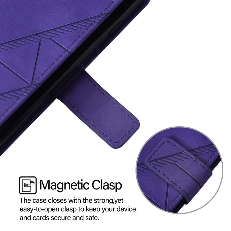 For OPPO A92s 5G Crossbody 3D Embossed Flip Leather Phone Case