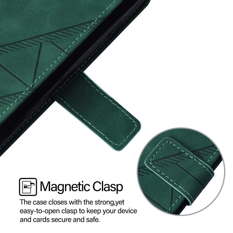 For OPPO A92s 5G Crossbody 3D Embossed Flip Leather Phone Case
