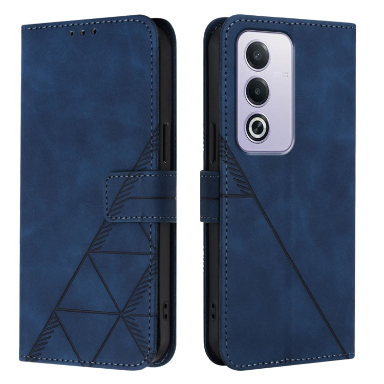 For OPPO A3 Pro 5G Global Crossbody 3D Embossed Flip Leather Phone Case