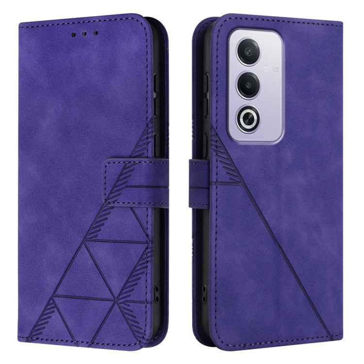 For OPPO A3 Pro 5G Global Crossbody 3D Embossed Flip Leather Phone Case