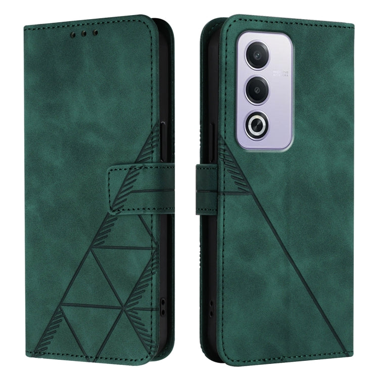 For OPPO A3 Pro 5G Global Crossbody 3D Embossed Flip Leather Phone Case