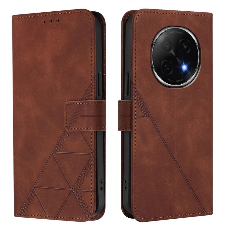 For OPPO A5 Pro China Crossbody 3D Embossed Flip Leather Phone Case