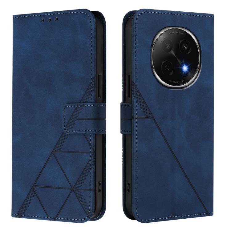 For OPPO A5 Pro China Crossbody 3D Embossed Flip Leather Phone Case