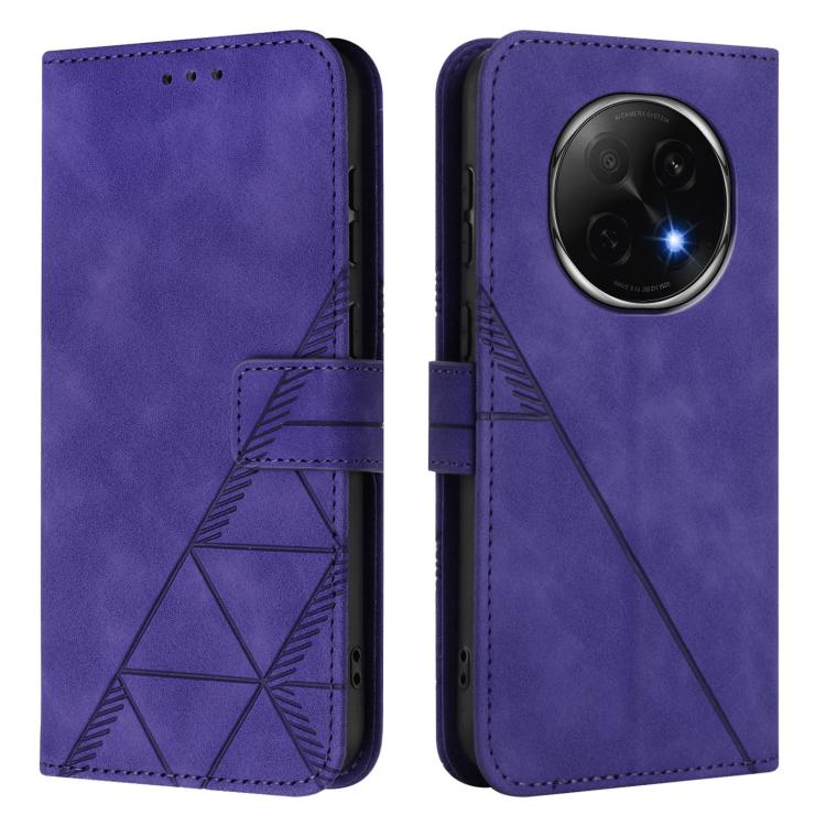 For OPPO A5 Pro China Crossbody 3D Embossed Flip Leather Phone Case