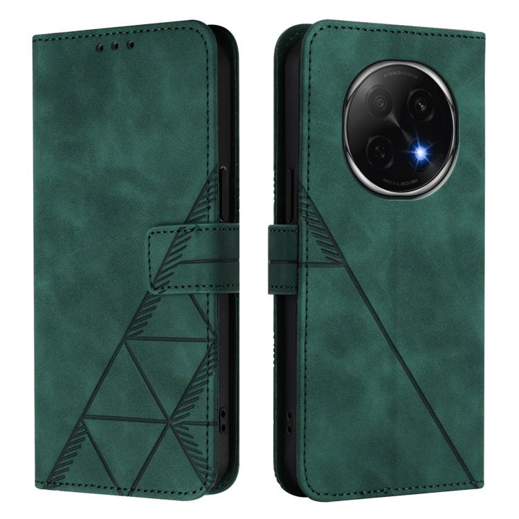 For OPPO A5 Pro China Crossbody 3D Embossed Flip Leather Phone Case