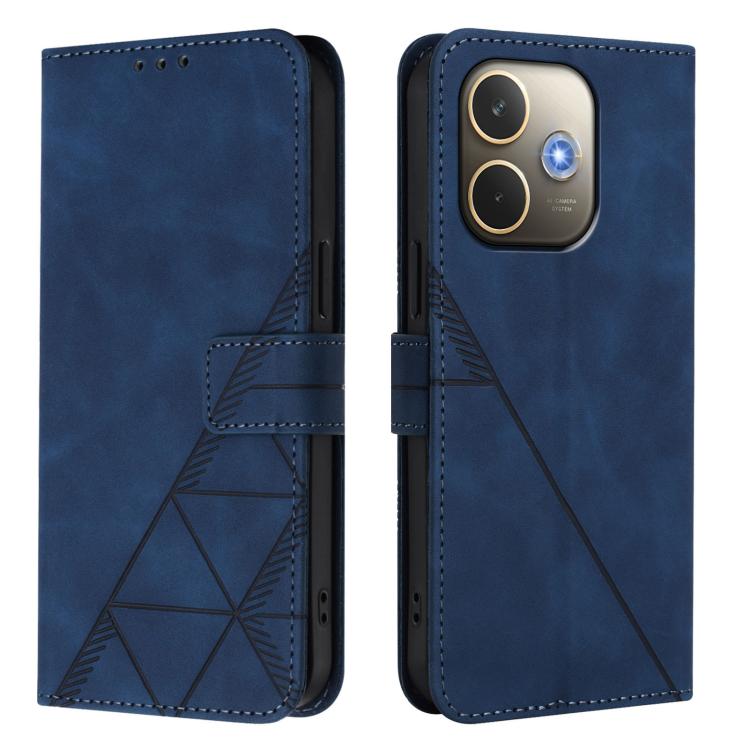 For OPPO A5 Pro 5G Global Crossbody 3D Embossed Flip Leather Phone Case