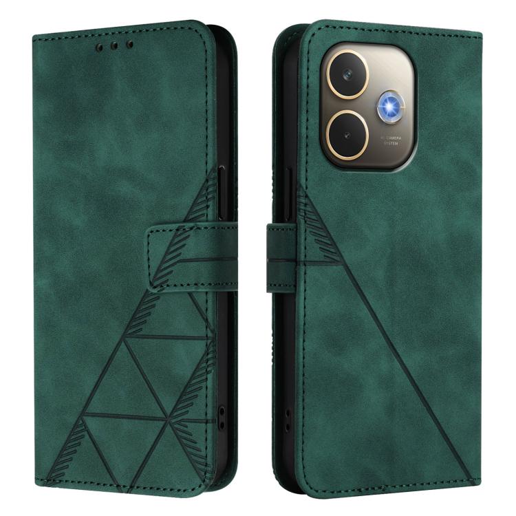 For OPPO A5 Pro 5G Global Crossbody 3D Embossed Flip Leather Phone Case