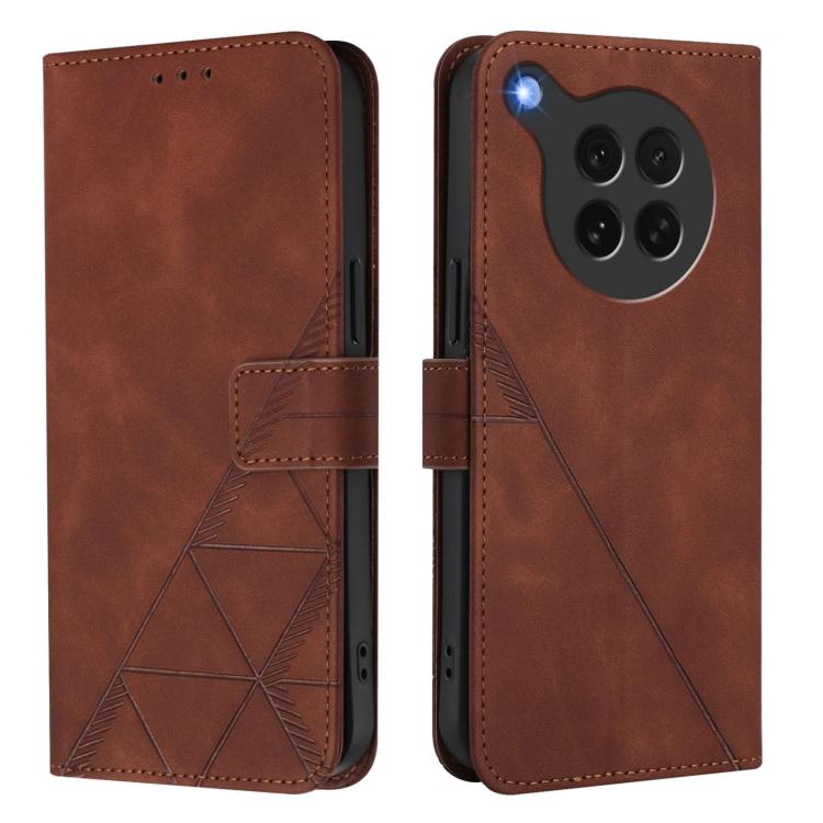 For OPPO Find X8s 5G Crossbody 3D Embossed Flip Leather Phone Case