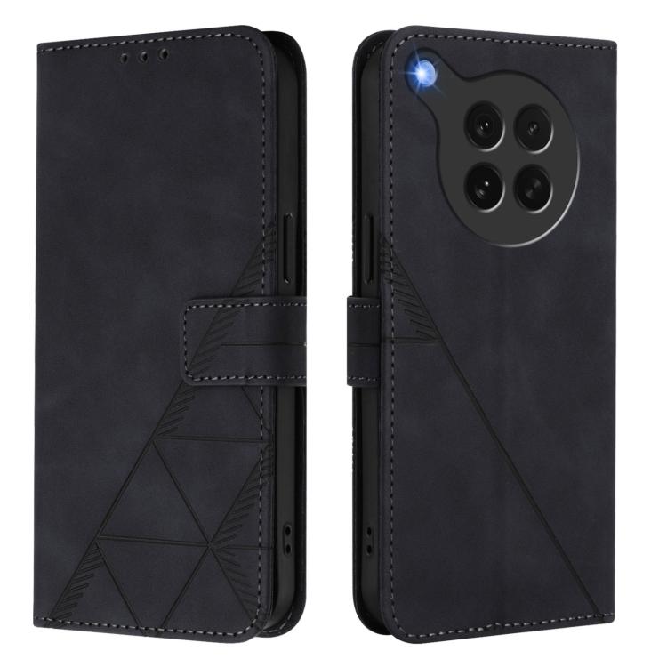 For OPPO Find X8s 5G Crossbody 3D Embossed Flip Leather Phone Case