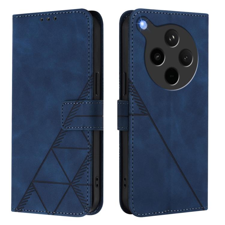 For OPPO Find X8s+ 5G Crossbody 3D Embossed Flip Leather Phone Case