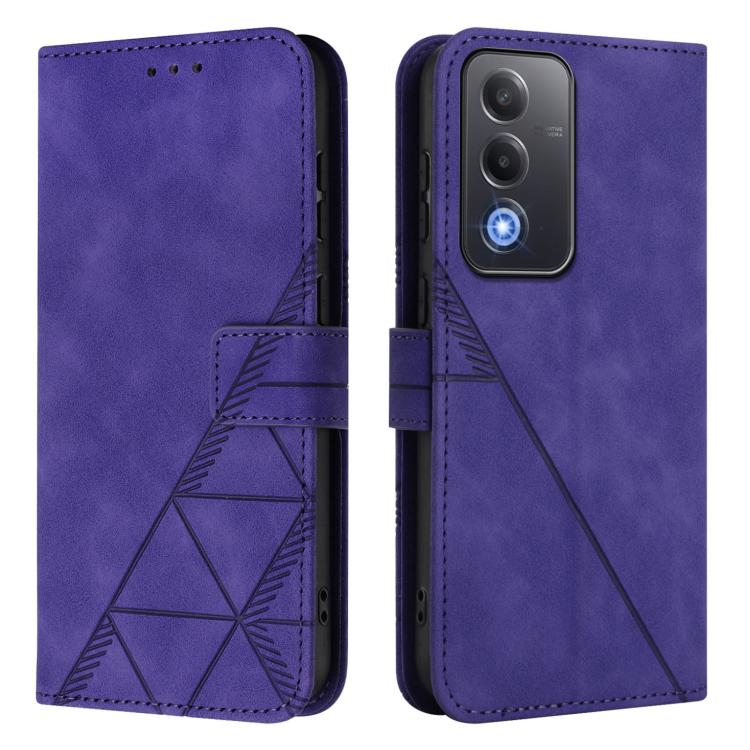 For OPPO A5 5G Global / A3 Pro 5G Global Crossbody 3D Embossed Flip Leather Phone Case