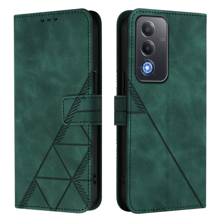For OPPO A5 5G Global / A3 Pro 5G Global Crossbody 3D Embossed Flip Leather Phone Case