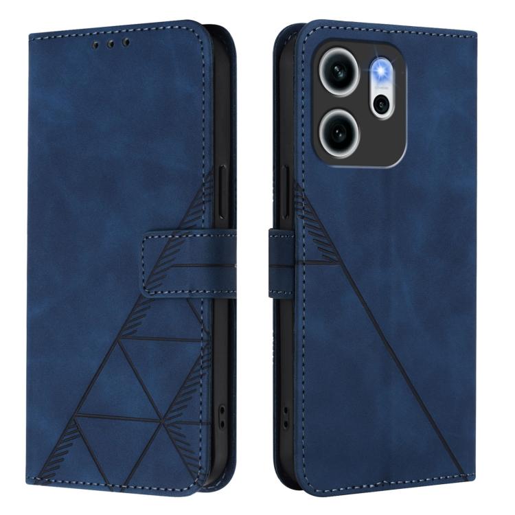 For OPPO Reno14 F 5G Crossbody 3D Embossed Flip Leather Phone Case