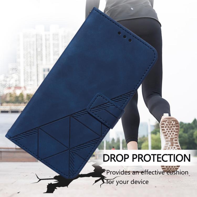 For OPPO Find X9 Pro Crossbody 3D Embossed Flip Leather Phone Case