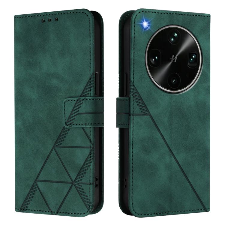 For OPPO Find X9 Ultra Crossbody 3D Embossed Flip Leather Phone Case